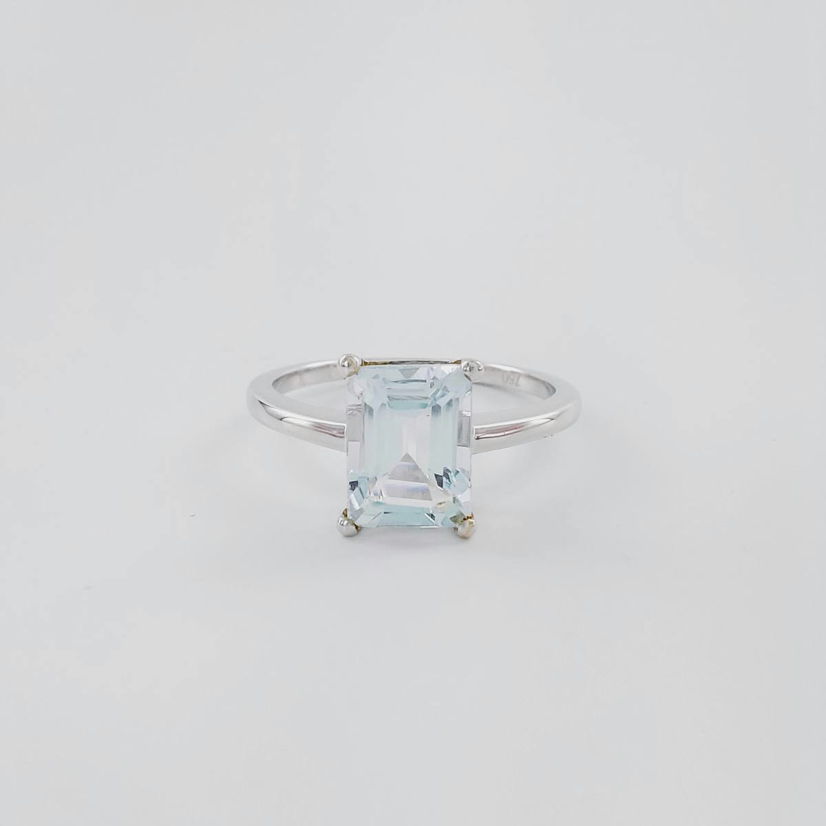 ANILLO AGUAMARINA 1.57 CT