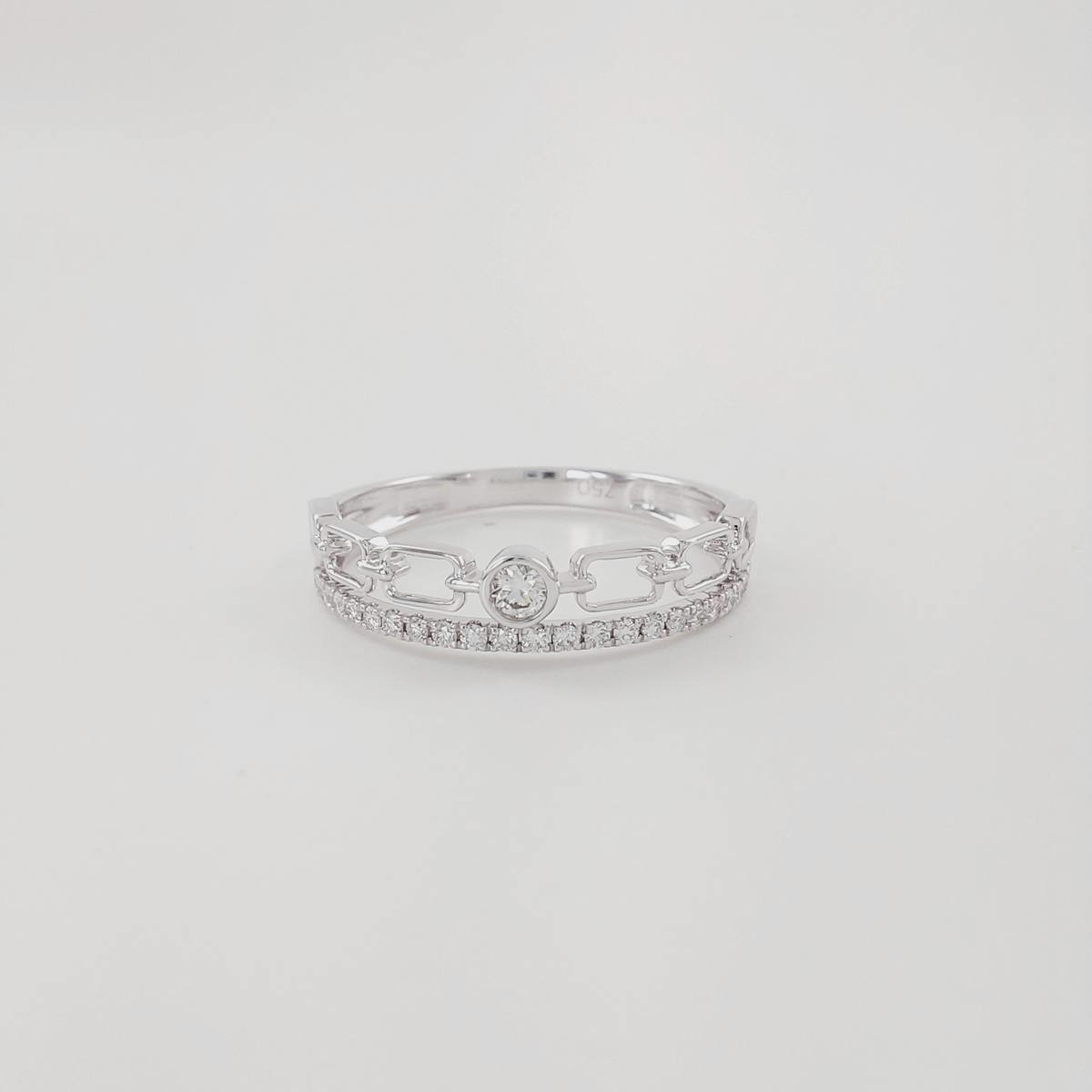 ANILLO BRILLANTES 0,16 CT