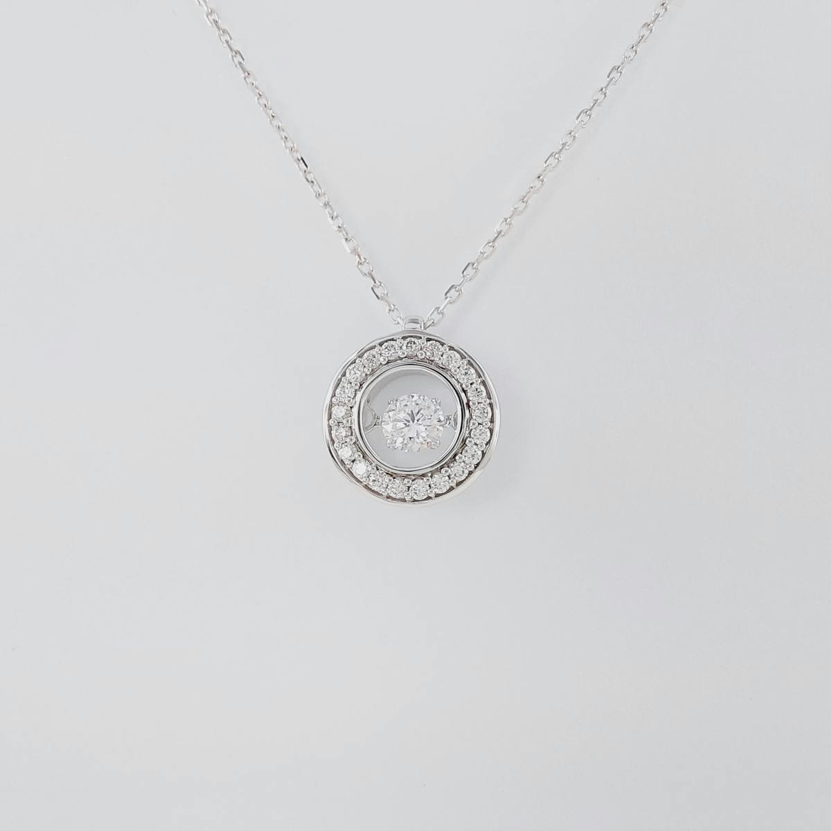 COLGANTE BRILLANTES 0.25 CT MÓVIL