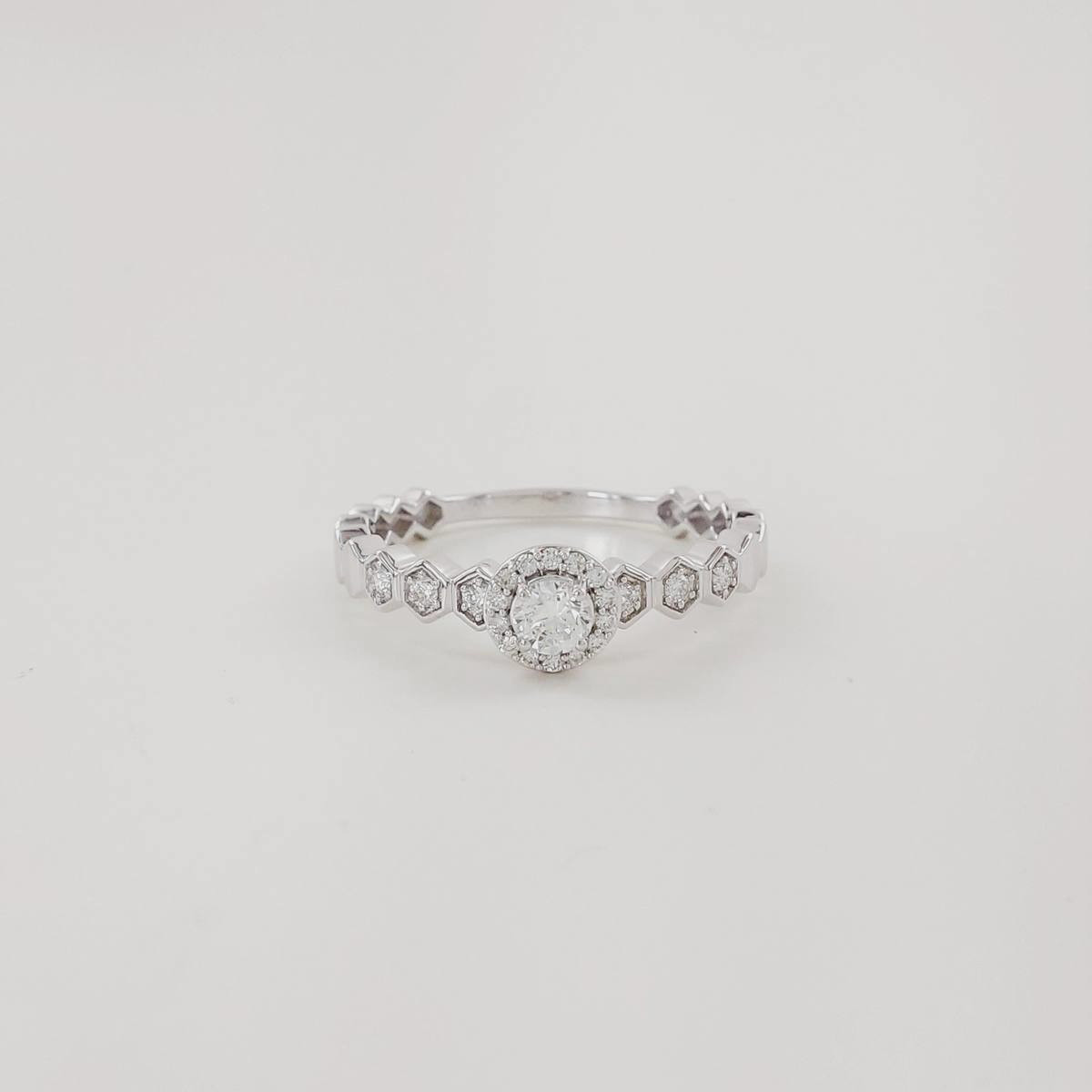 ANILLO BRILLANTES 0,22 CT