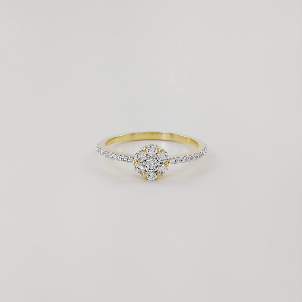 ANILLO BRILLANTES 0,25 CT
