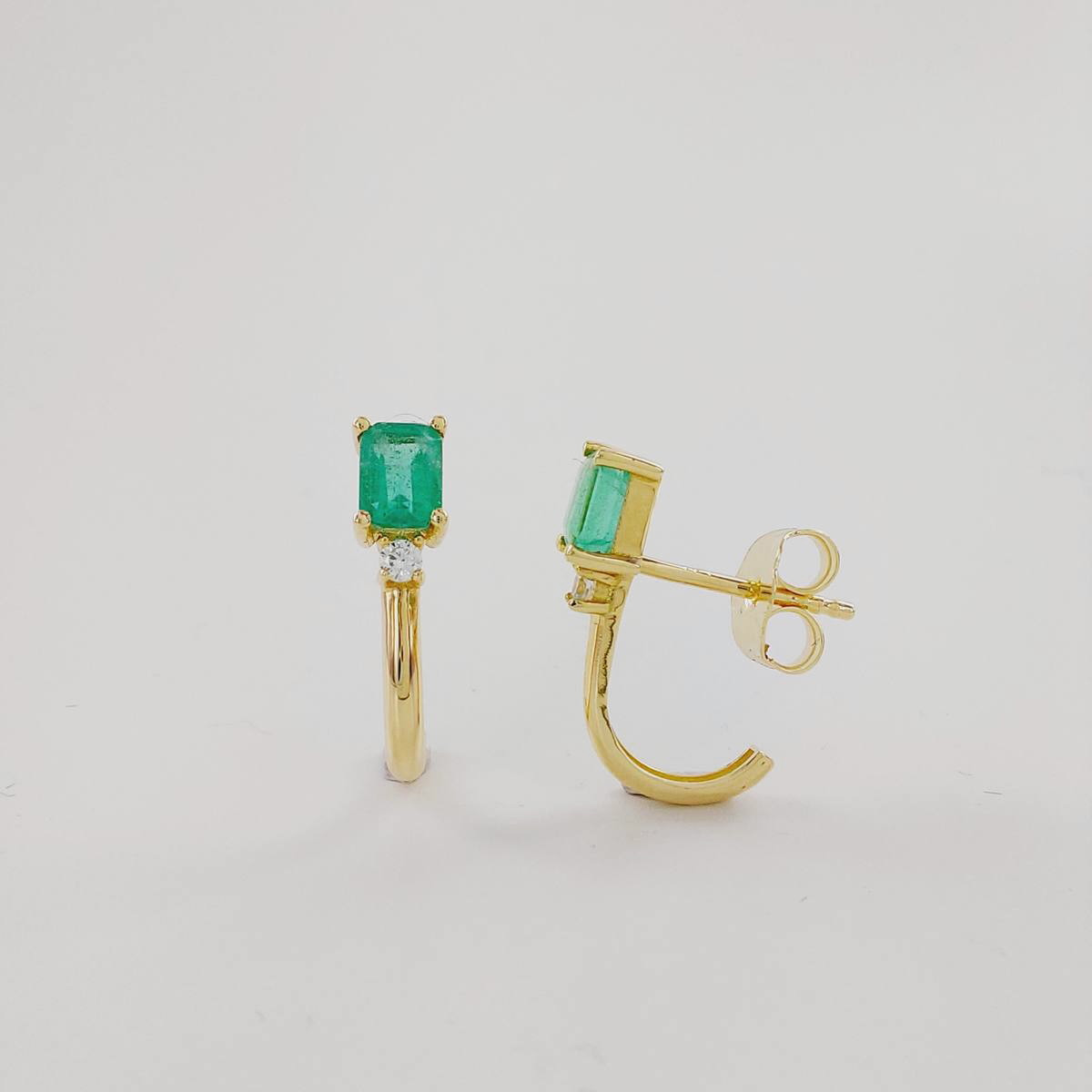 PENDIENTES ESMERALDA Y CIRCONITA