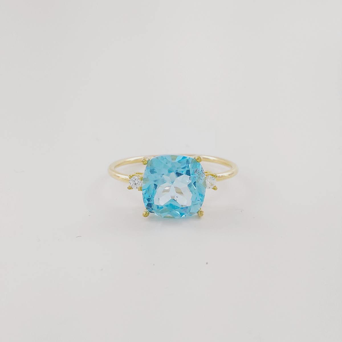 ANILLO TOPACIO Y CIRCONITA